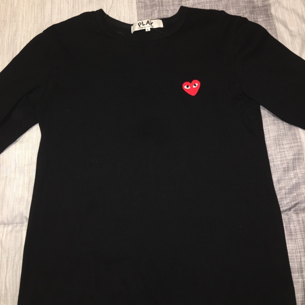 Comme Des Garçons (CDG) Heart Long Sleeve - Picture 2 of 2